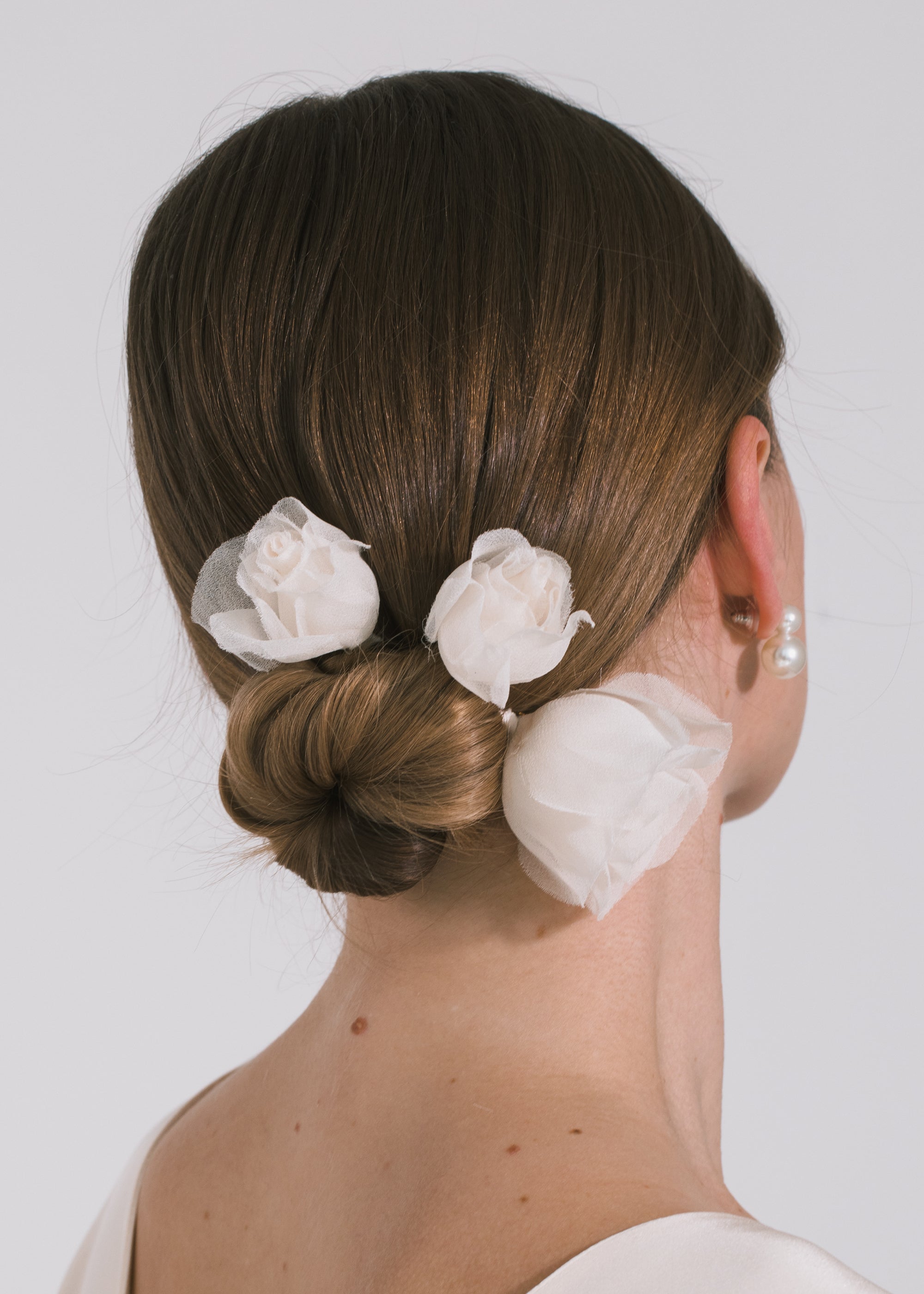 Rosalia Hairpins in Cream, Set of 3