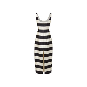 Kendall Dress in High Line Stripe
