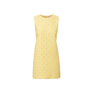 Laurel Dress in Crystal Cloque