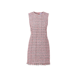 Laurel Dress in Eyelash Tweed