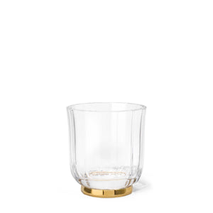 Delmara Crystal Votive Holder, Hurricane