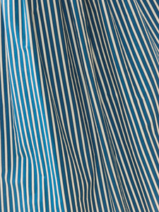 Aurora Dress in Navy Stripe