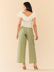 Pop Top in White