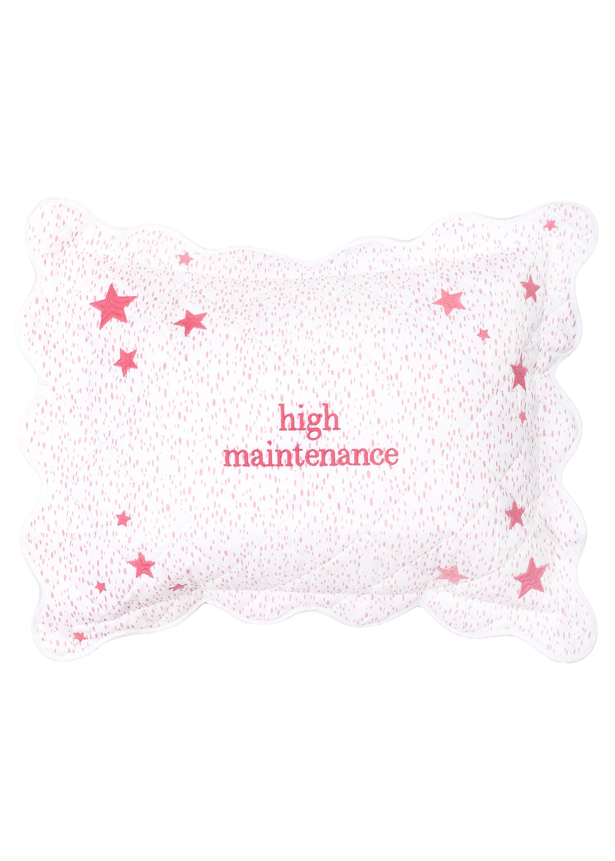 High Maintenance Celine Stars Mini Pillow