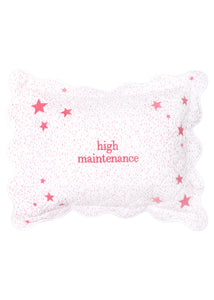High Maintenance Celine Stars Mini Pillow
