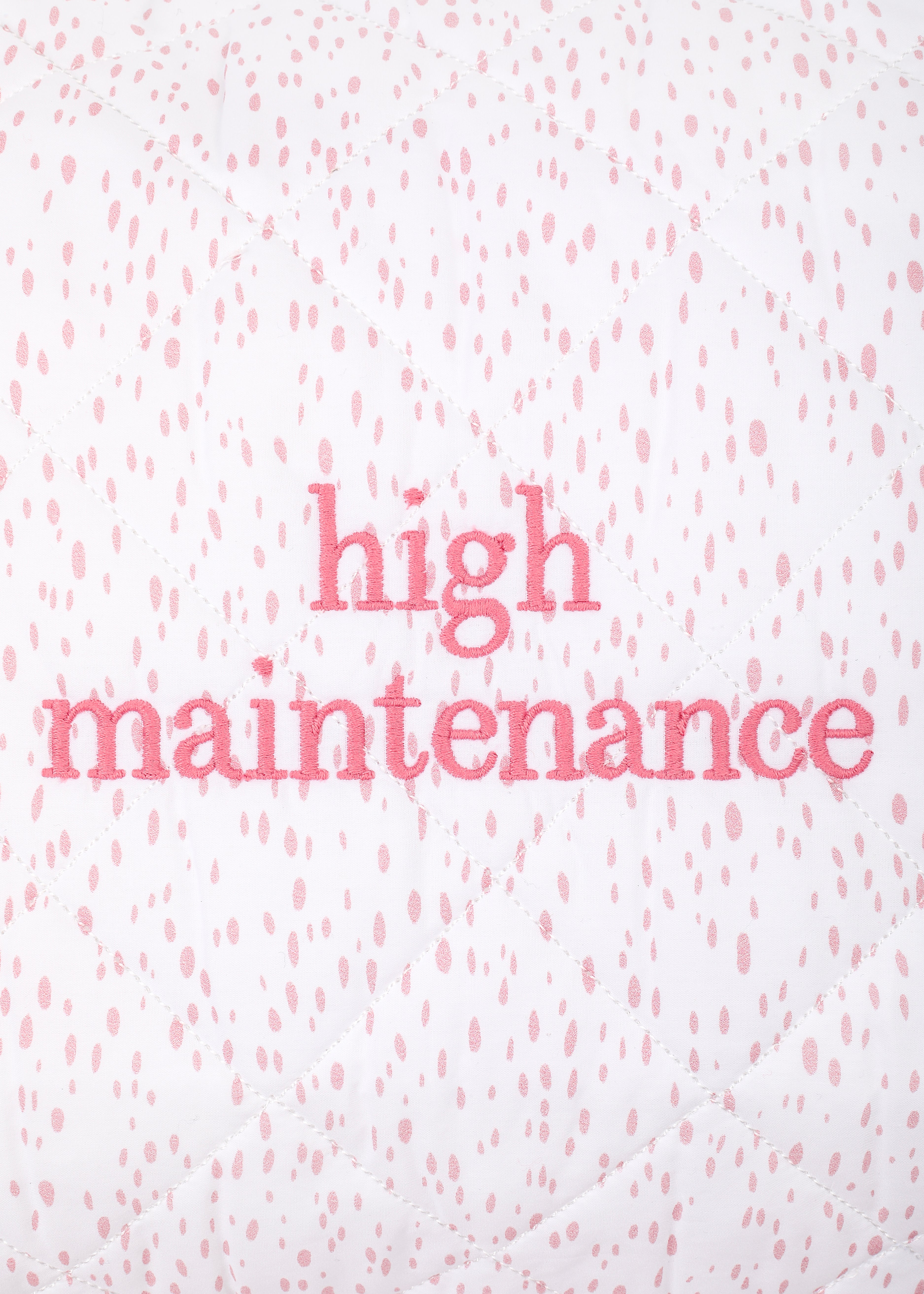 High Maintenance Celine Stars Mini Pillow