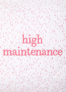 High Maintenance Celine Stars Mini Pillow
