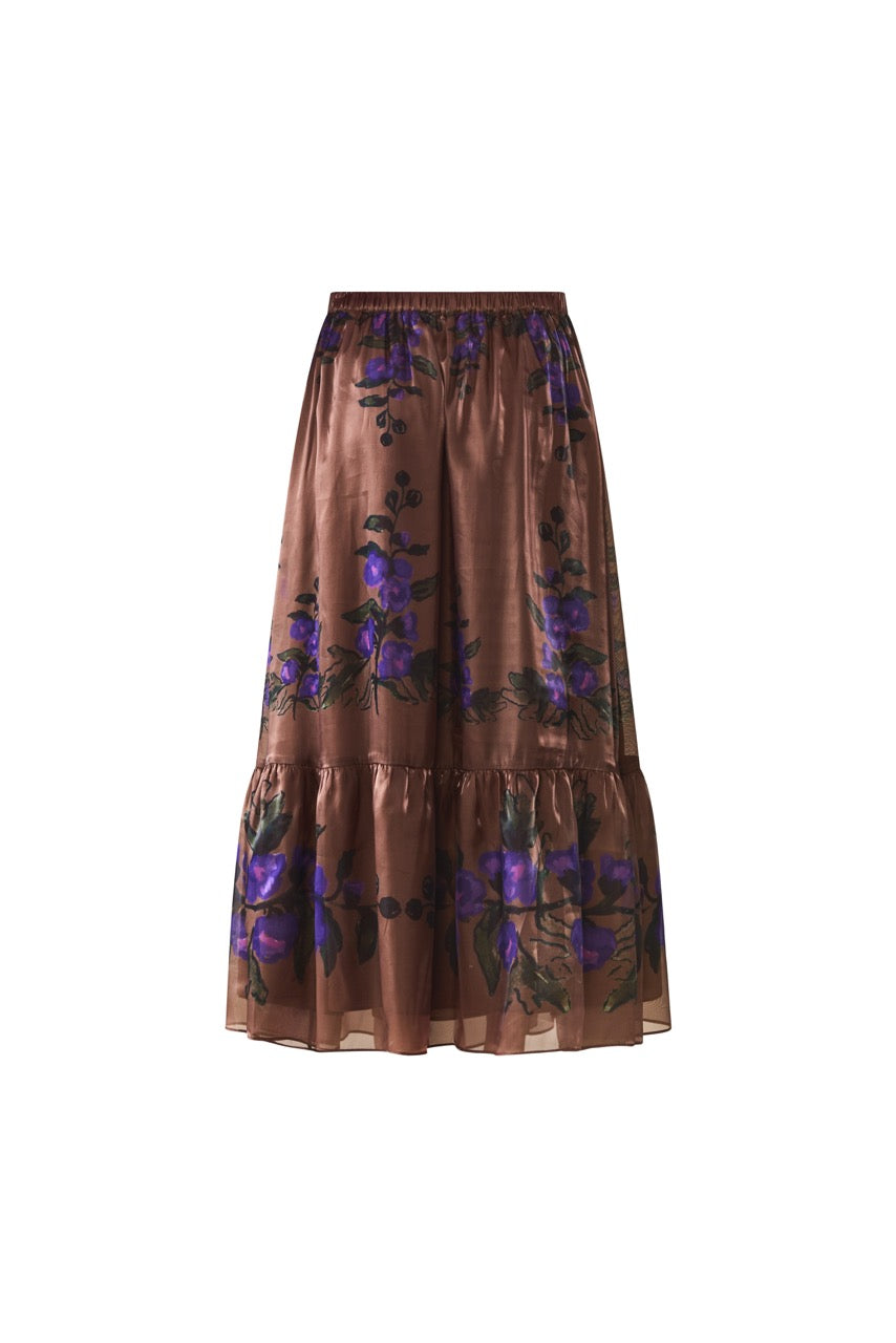 Bri Skirt x Larsen McDowell in Espresso
