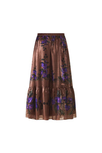 Bri Skirt x Larsen McDowell in Espresso