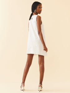 OTM Exclusive: Mattie Dress in Pearly White