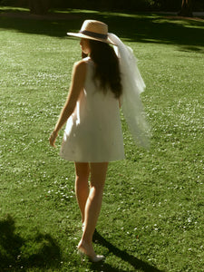 OTM Exclusive: Mattie Dress in Pearly White