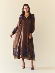Krista Dress x Larsen McDowell in Espresso
