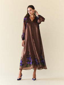Krista Dress x Larsen McDowell in Espresso