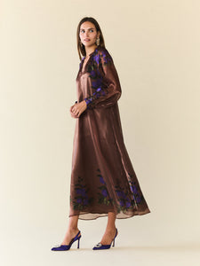 Krista Dress x Larsen McDowell in Espresso