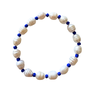 Blue Pearl Anklet