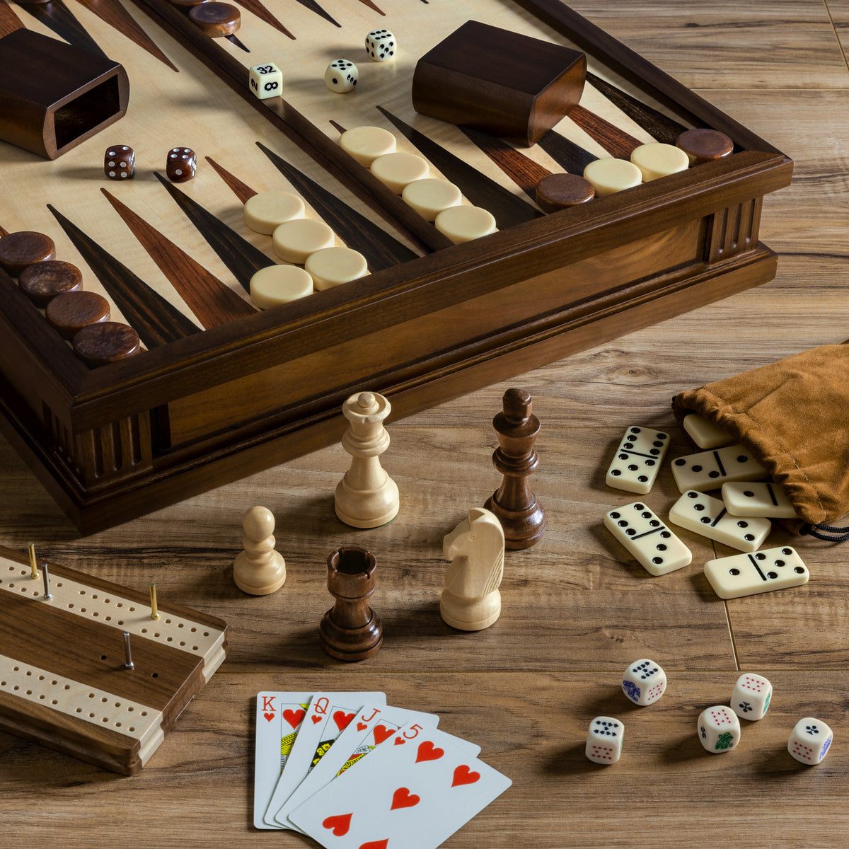 Chess 7-In-1 Heirloom Edition