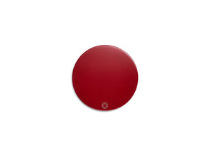 Octogone Coasters in Red, Set of 4