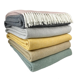 Mini Herringbone Throw