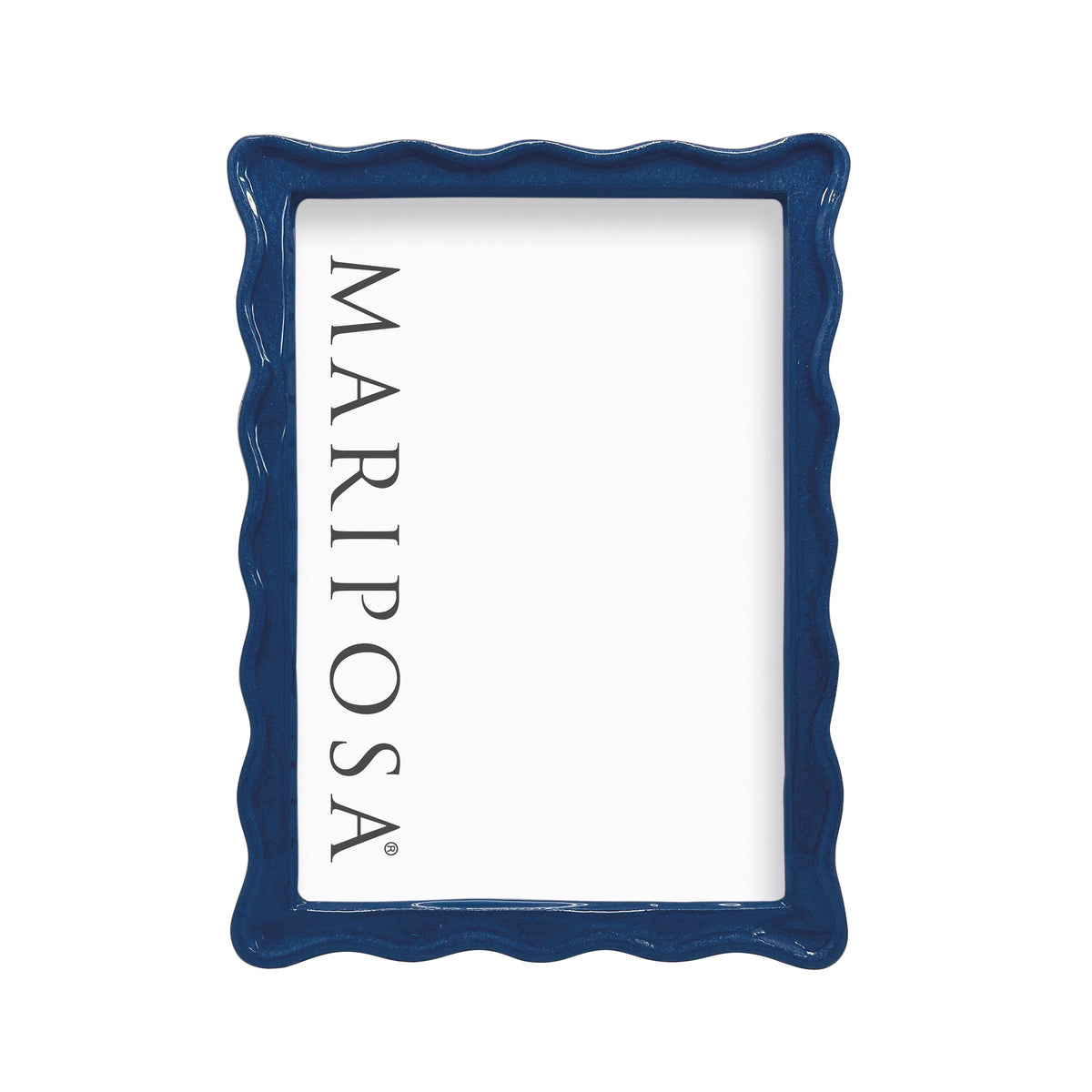 Wavy Blue Frame