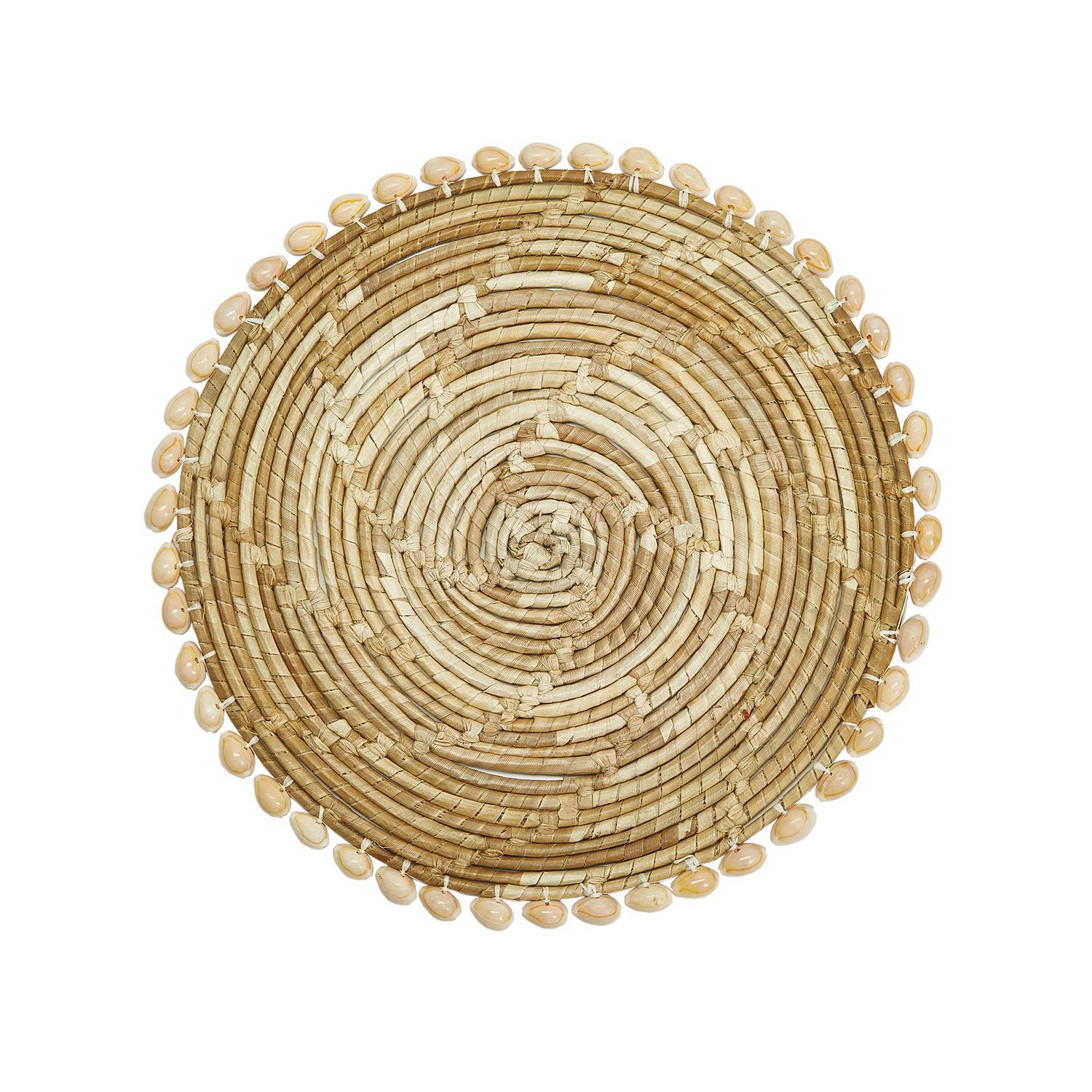 Pandan & Seashells Placemats, Set of 4