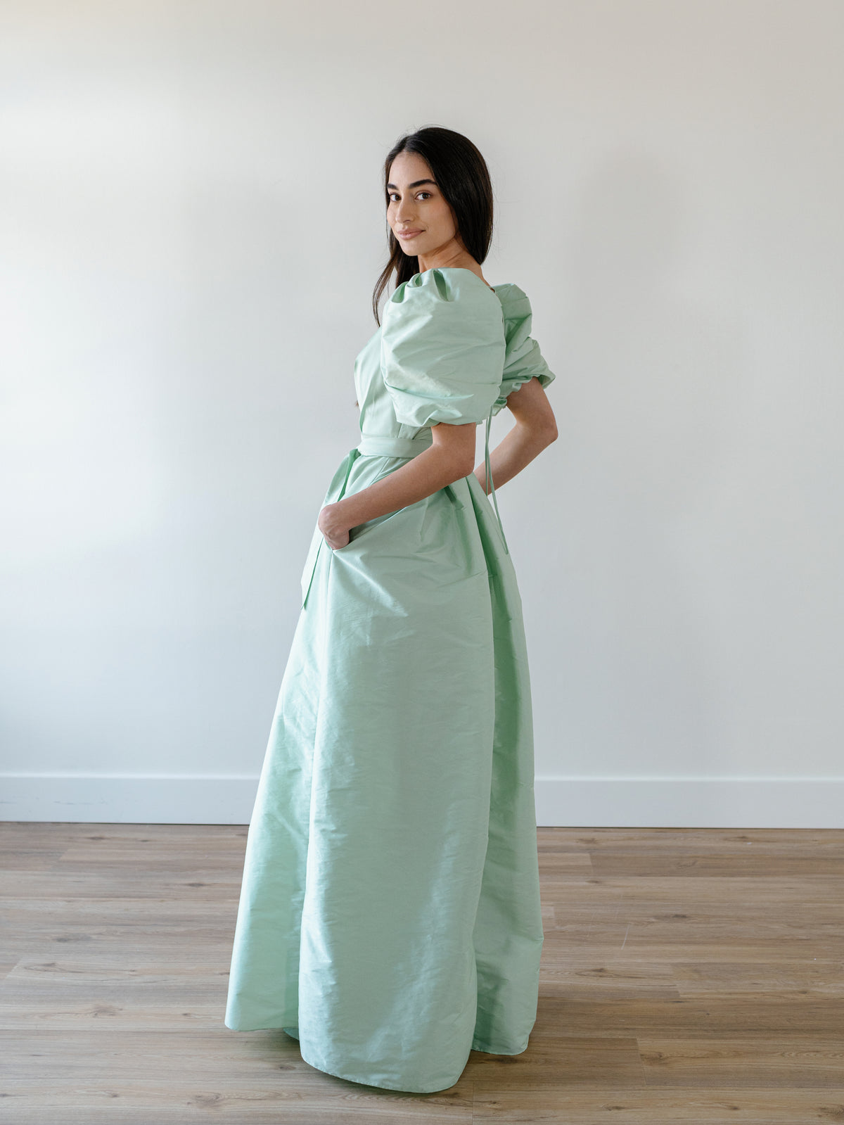 Bungalow Dress in Mint Green