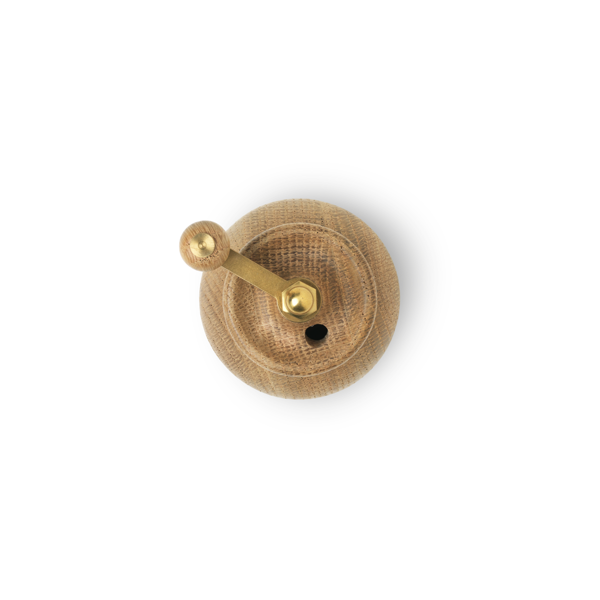 Pepper Mill Oak H 3.7 in Dia 2.8 in