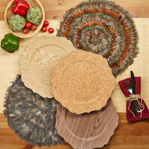 Pheasant Park Decorative Mats, Set of 6