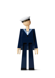 Kay Bojesen Marine in Dark Blue and White