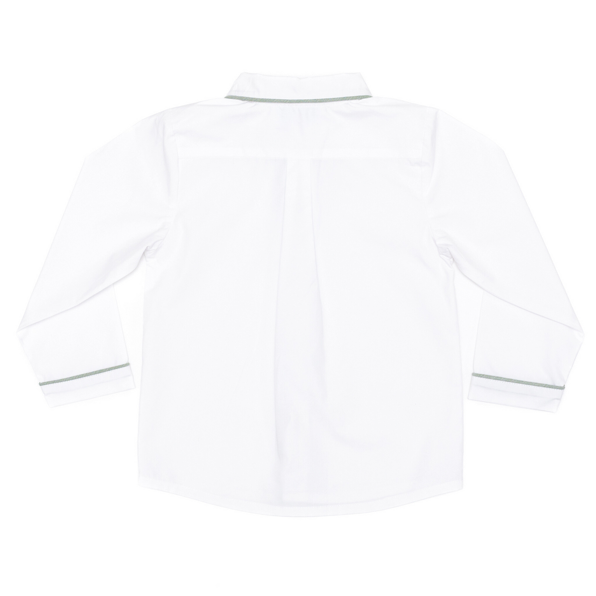 Henry Duvall Sullivan Shorts Set for toddler boys in sage herringbone, heirloom outfit with rounded collar shirt, classic English-inspired boys clothing