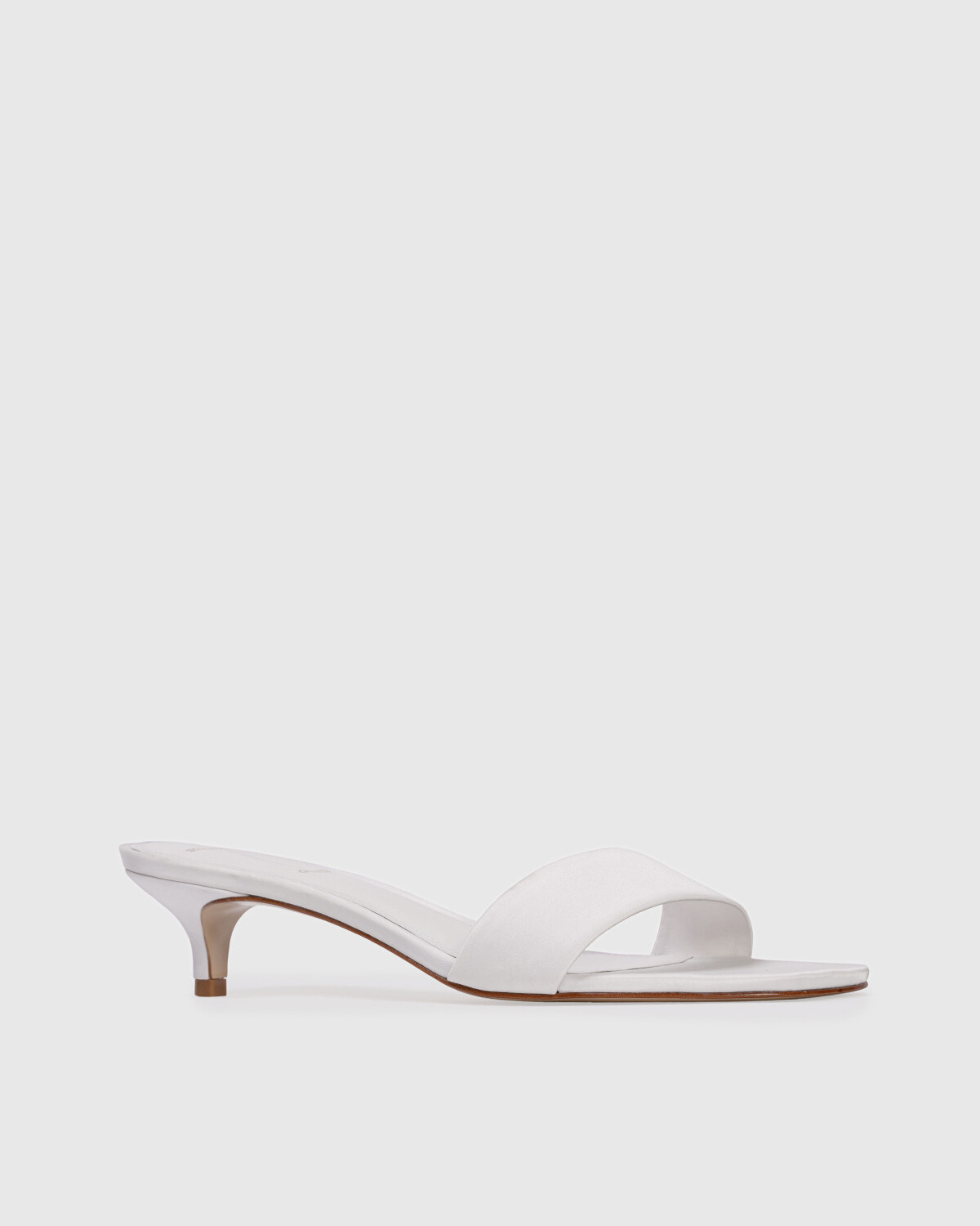 Avery 35 in White Satin