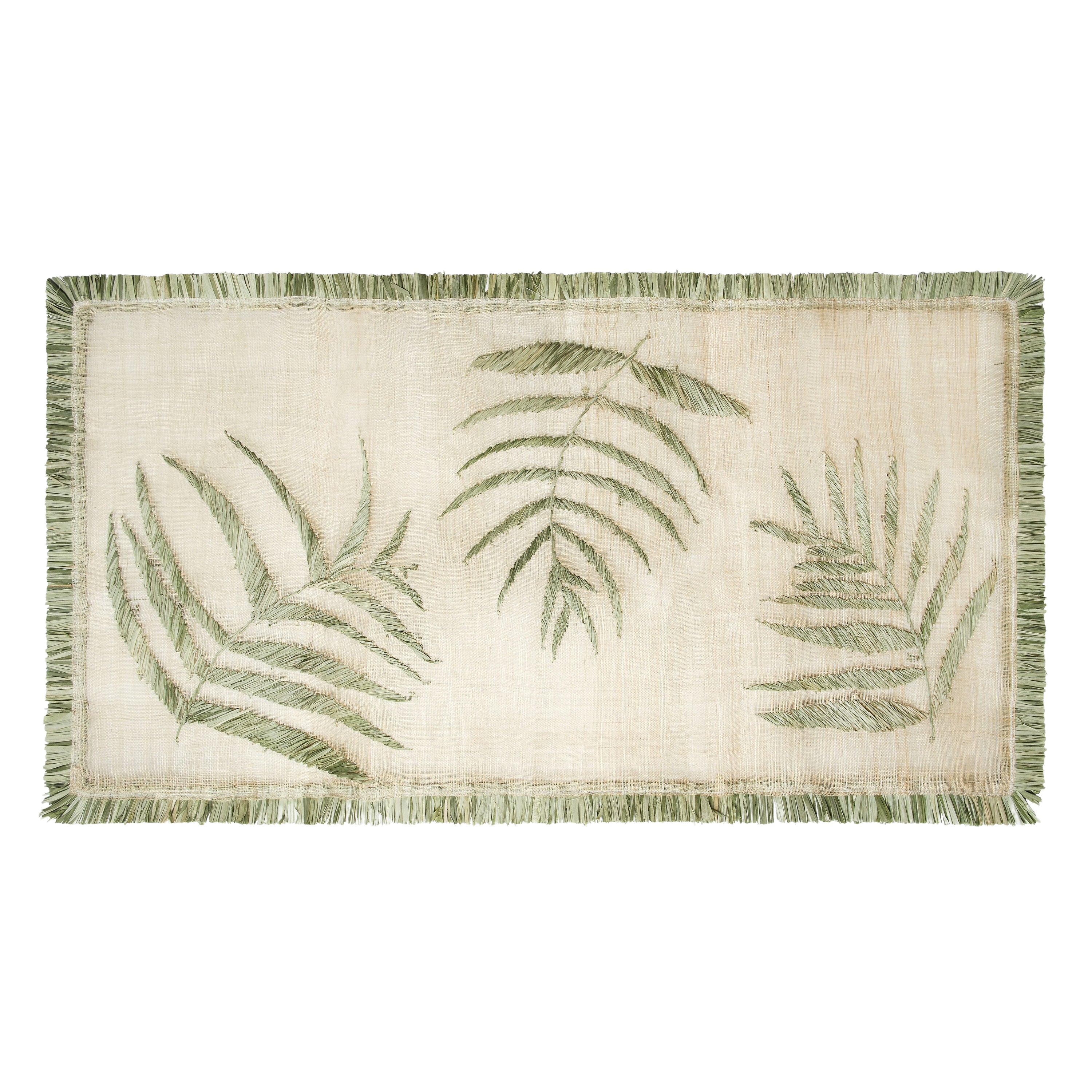 Straw Frond Table Runner