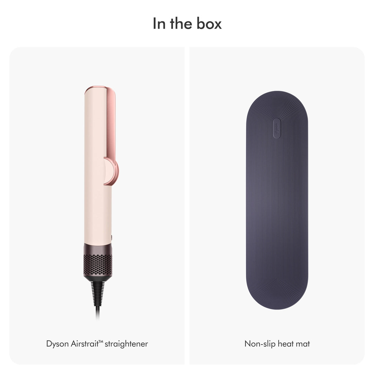 Airstrait Straightener in Ceramic Pink & Rose Gold