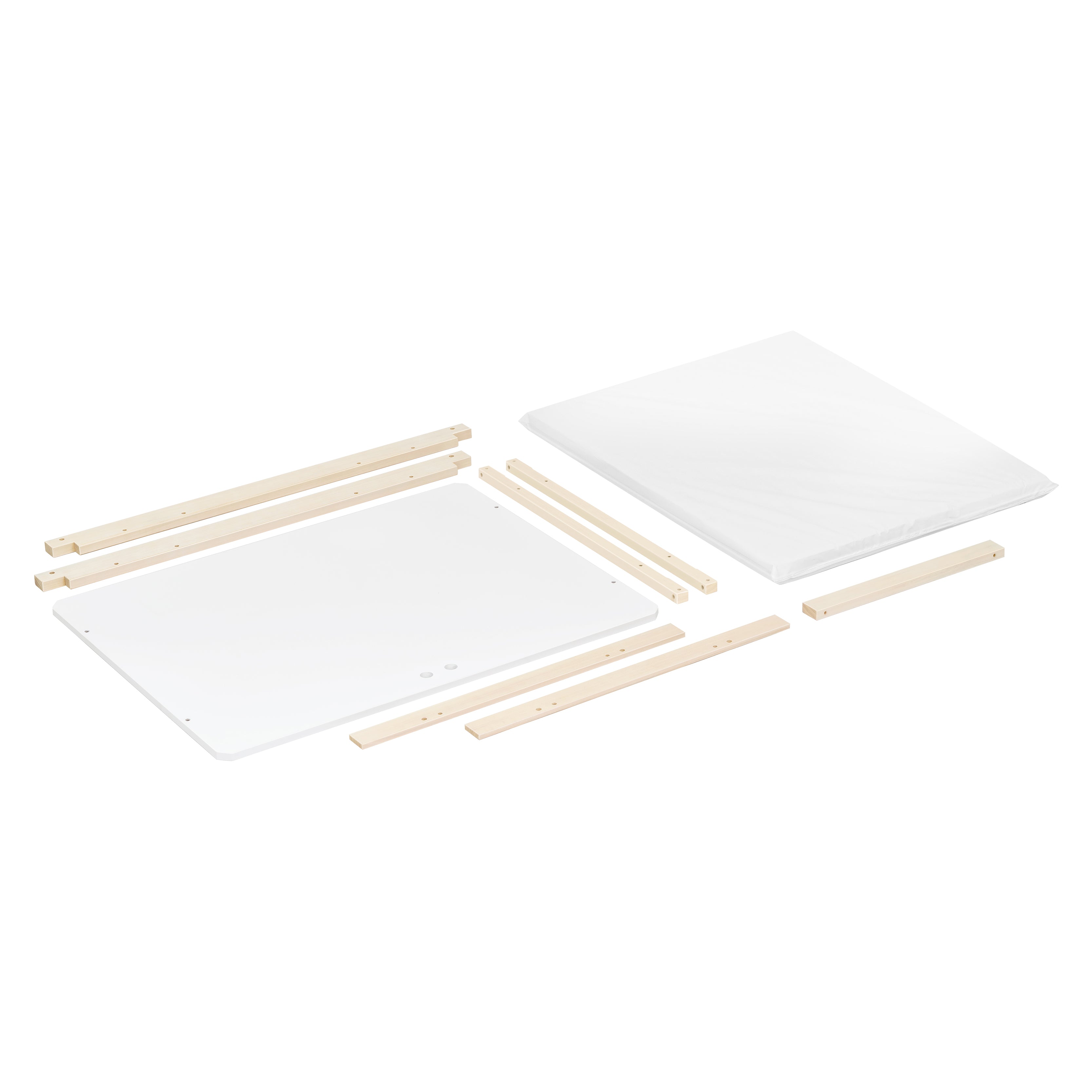 Rolli All-Stages® Midi Crib Conversion Kit in Washed Natural