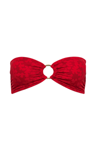The Lindy Top in Red Coral