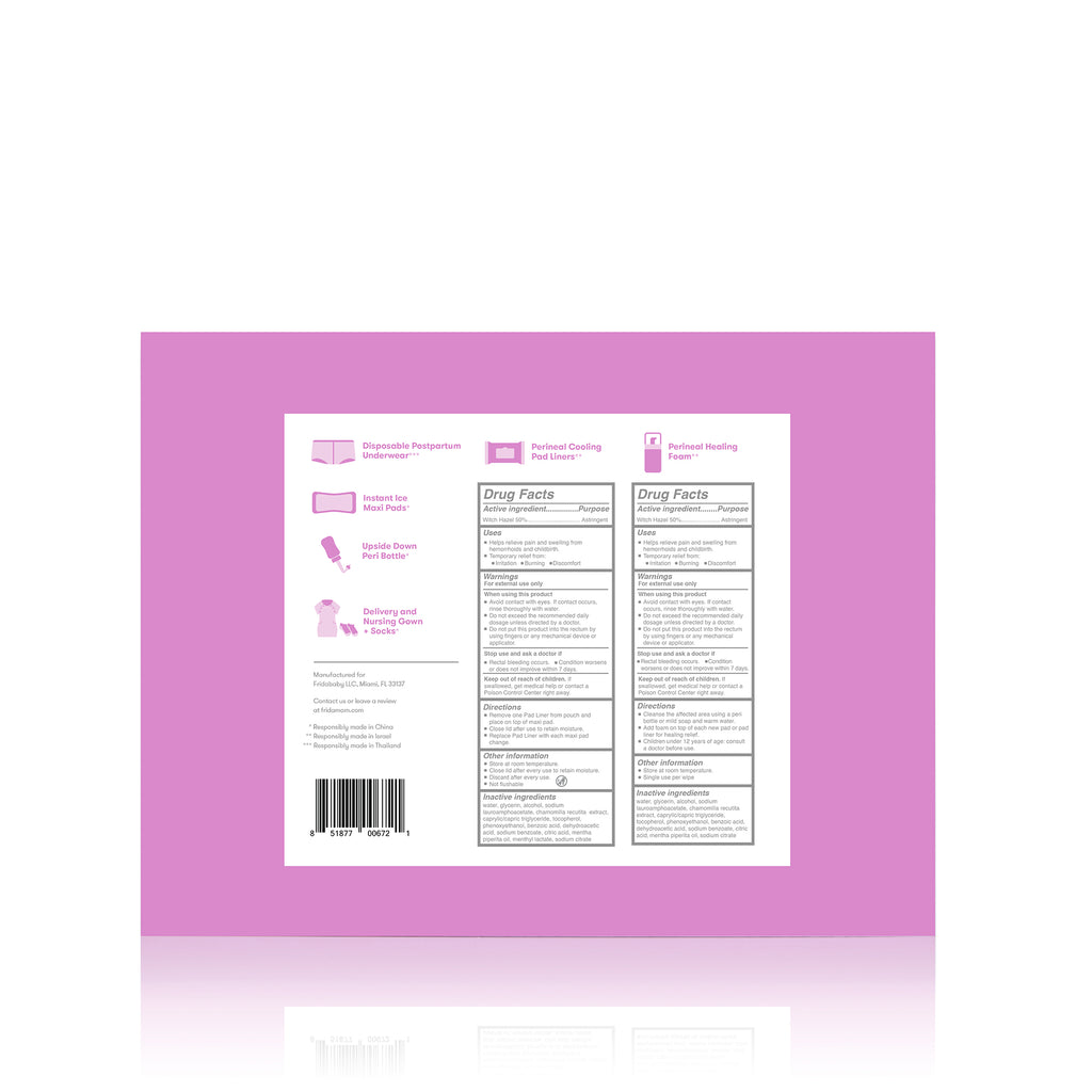 Frida Mom Labor & Delivery + Postpartum Essentials Complete Kit