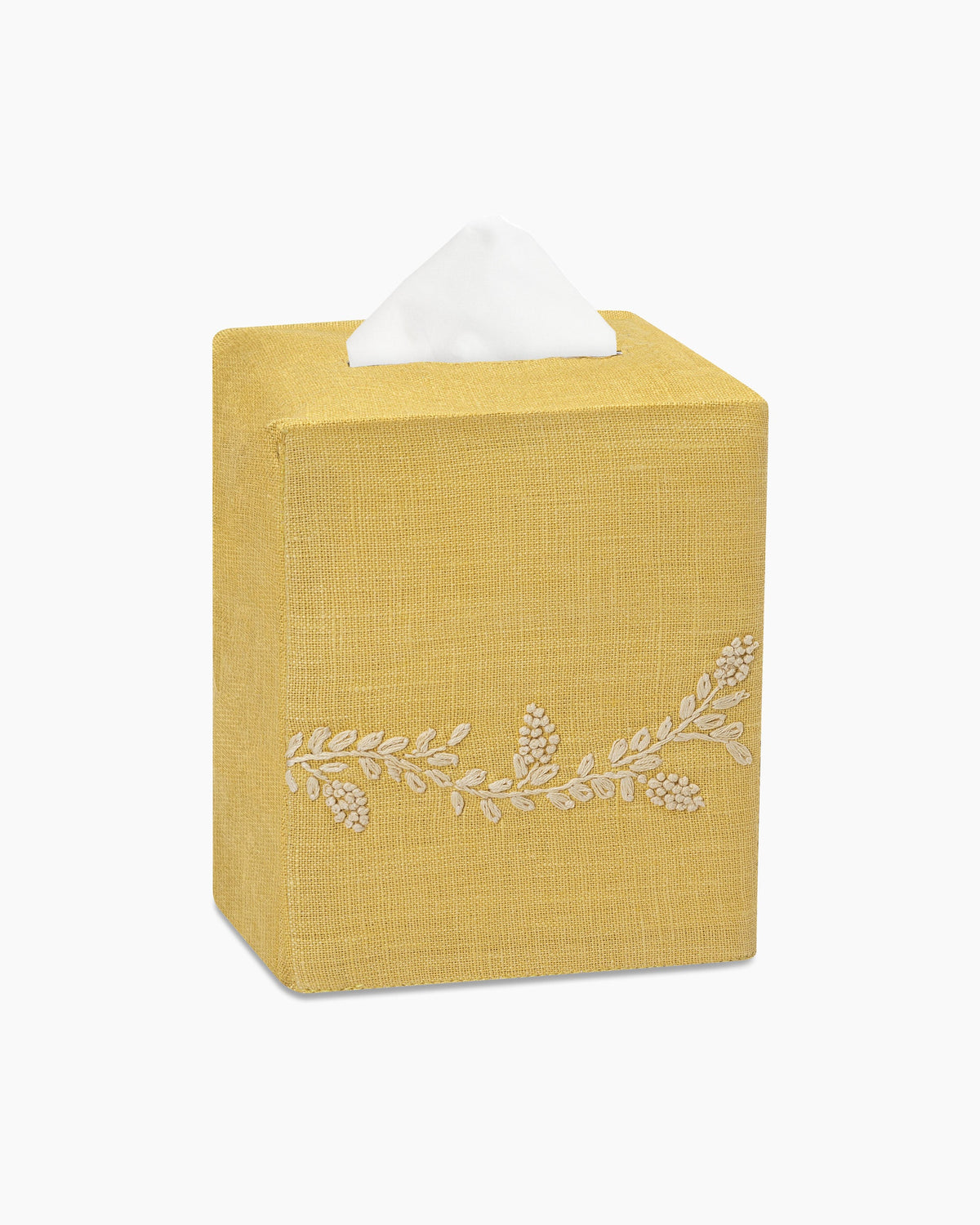 Prism Vine Linen Square Tissue Box Cover