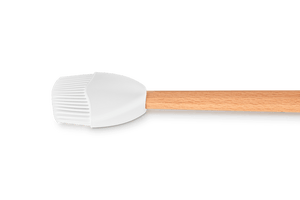 Signature Silicone Basting Brush in White