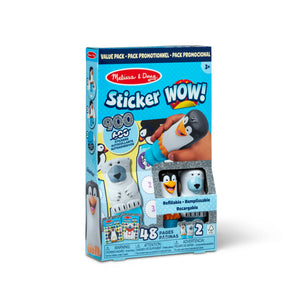 Sticker WOW Activity Pad & Sticker Stamper Value Pack, Winter