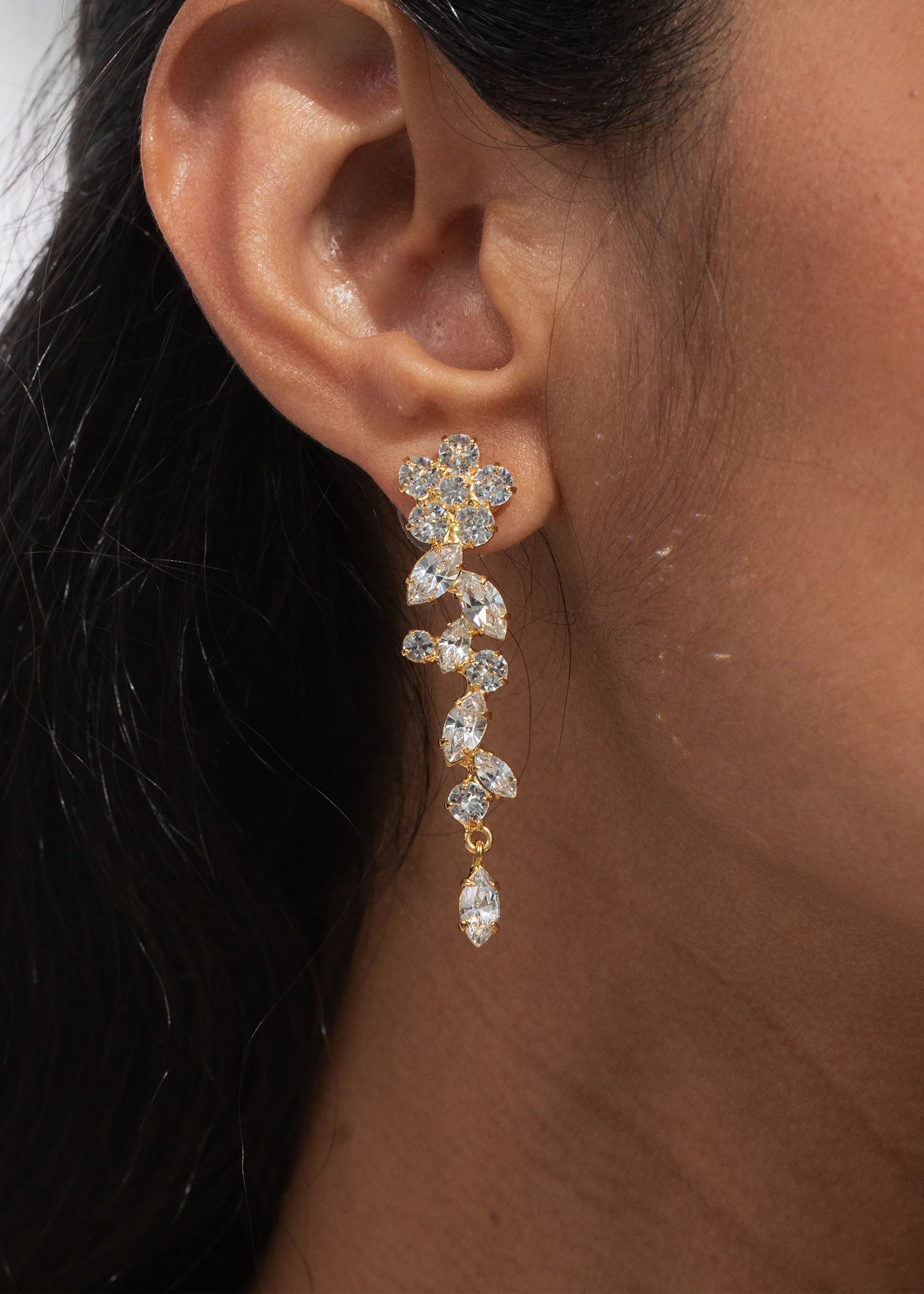 crystal antique gold