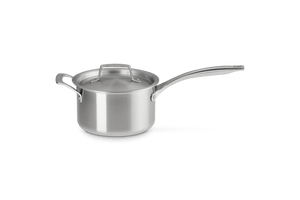 Essential Stainless Steel Saucepan, 3 qt.