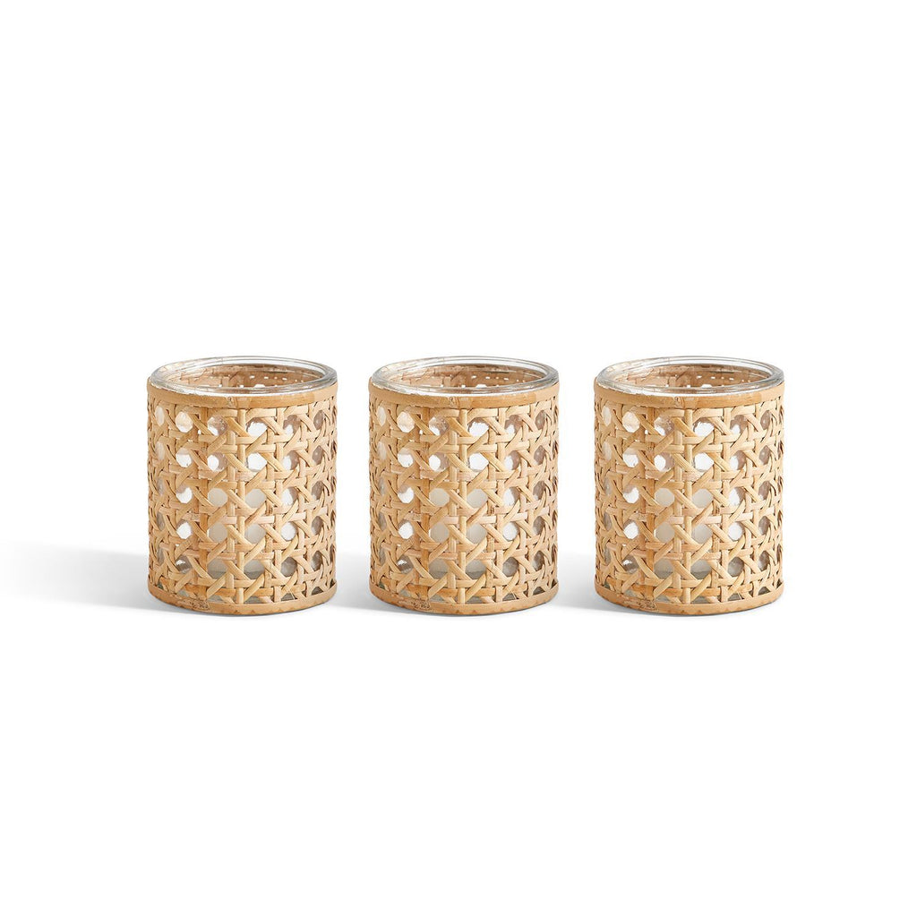 Lumingnon Cane Webbing Candleholder/Vase