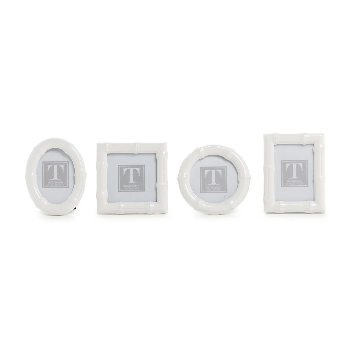 High Gloss Faux Bamboo Photo Frames