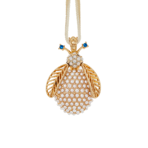 Pearl Bug Hanging Ornament