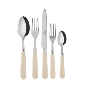 Gustave Place Setting in Pearl, Set of 5