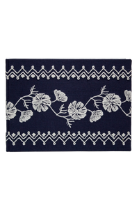 Cosmo Guest Book in Navy Stripe