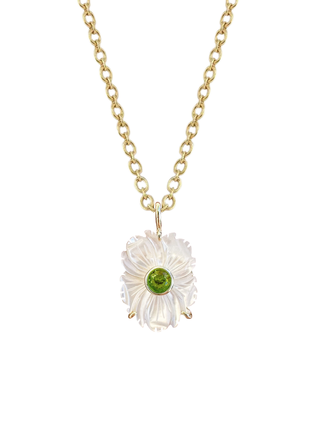 Mother Of Pearl Month Charm