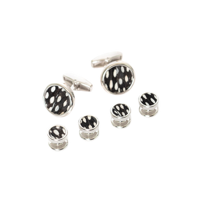 Bear Cufflink & Studs Set
