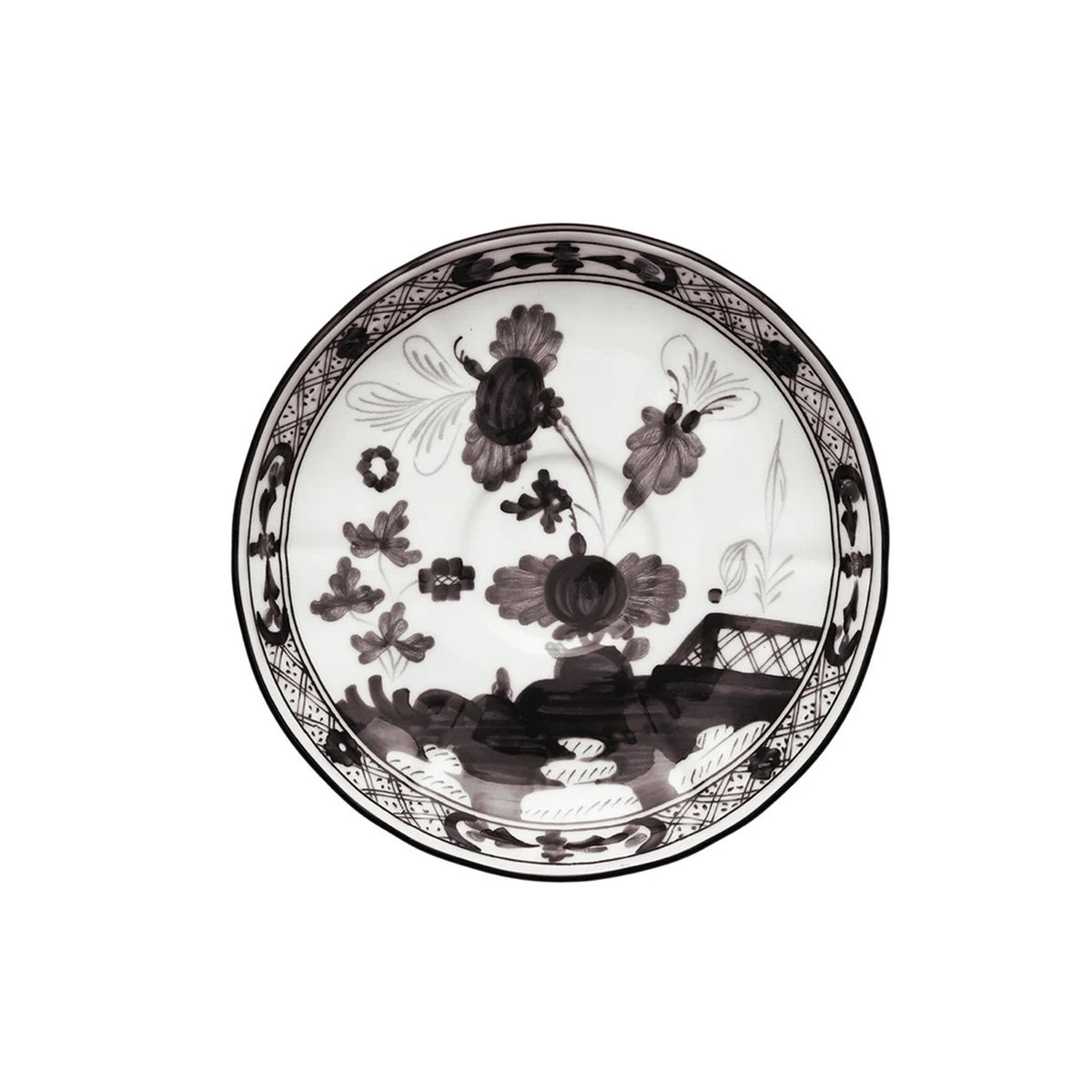 Oriente Italiano Coffee Saucer in Albus