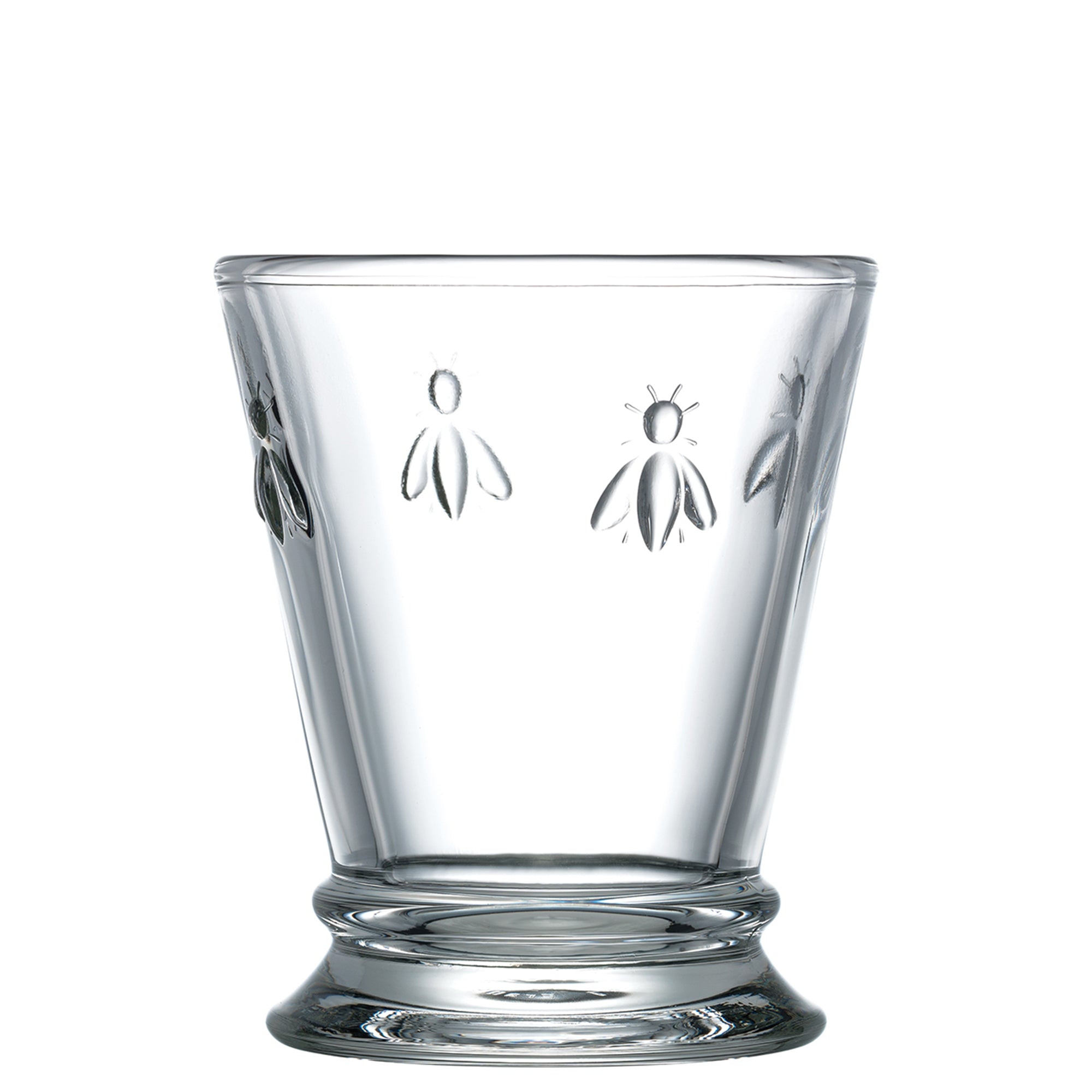 Bee Tumbler in Clear, Set of 6