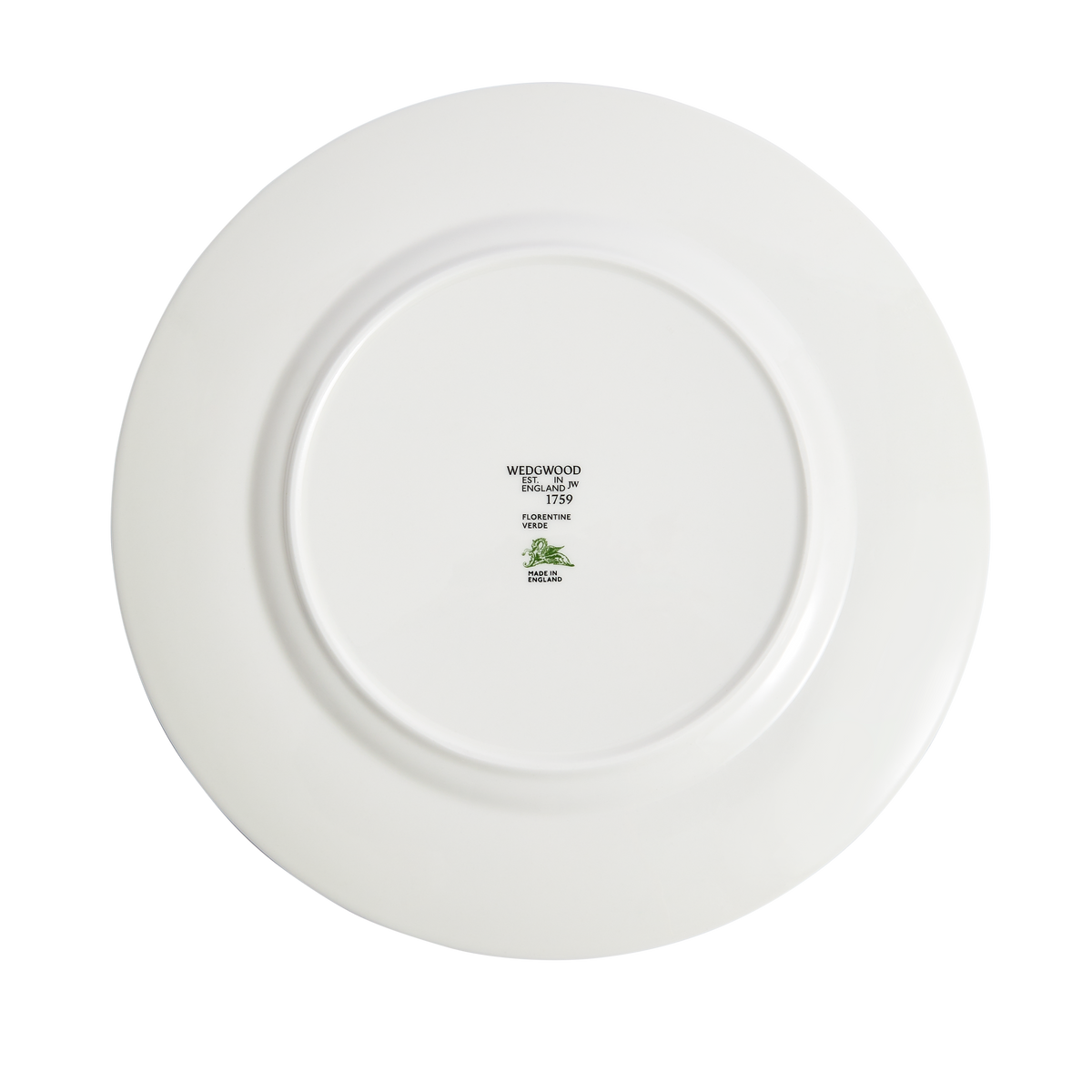 Florentine Verde Plate 10.7"